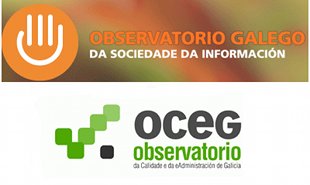 Logotipos dos dous observatorios existentes