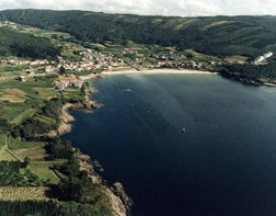 Panorámica da praia de Sardiñeiro