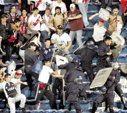 Violencia no fútbol