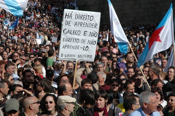 Manifestación Queremos Galego