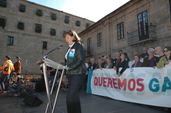 Manifestación Queremos Galego