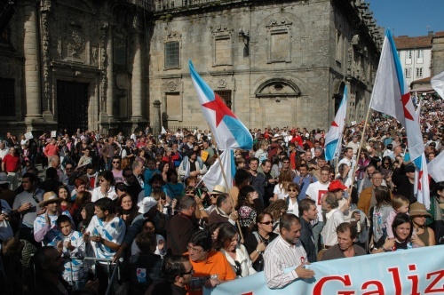 Manifestación Queremos Galego